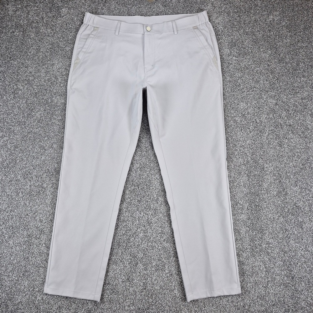 Jack Archer Jetsetter Pants Mens 35x28 Gray Performance‎ Stretch Chino